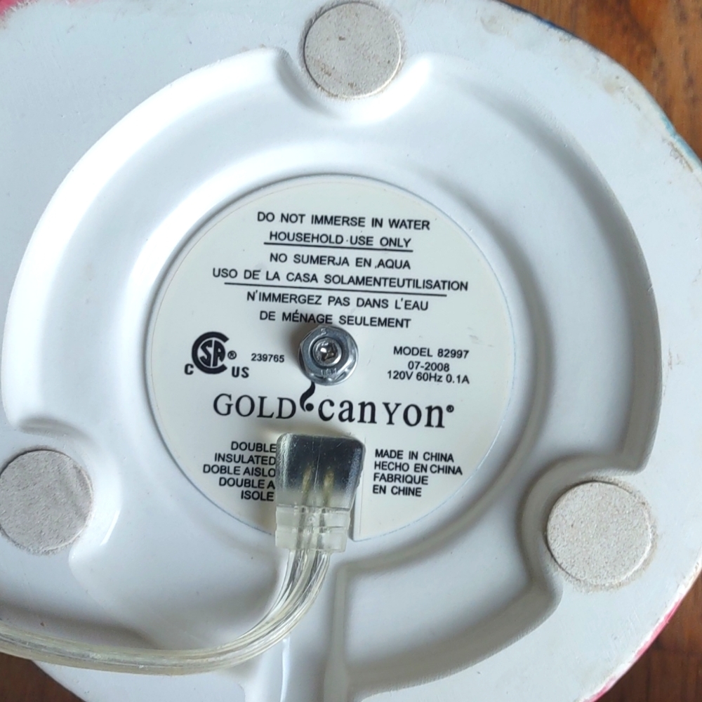 Gold Canyon Wax Pod Snowman Warmer - Picture 3 of 5